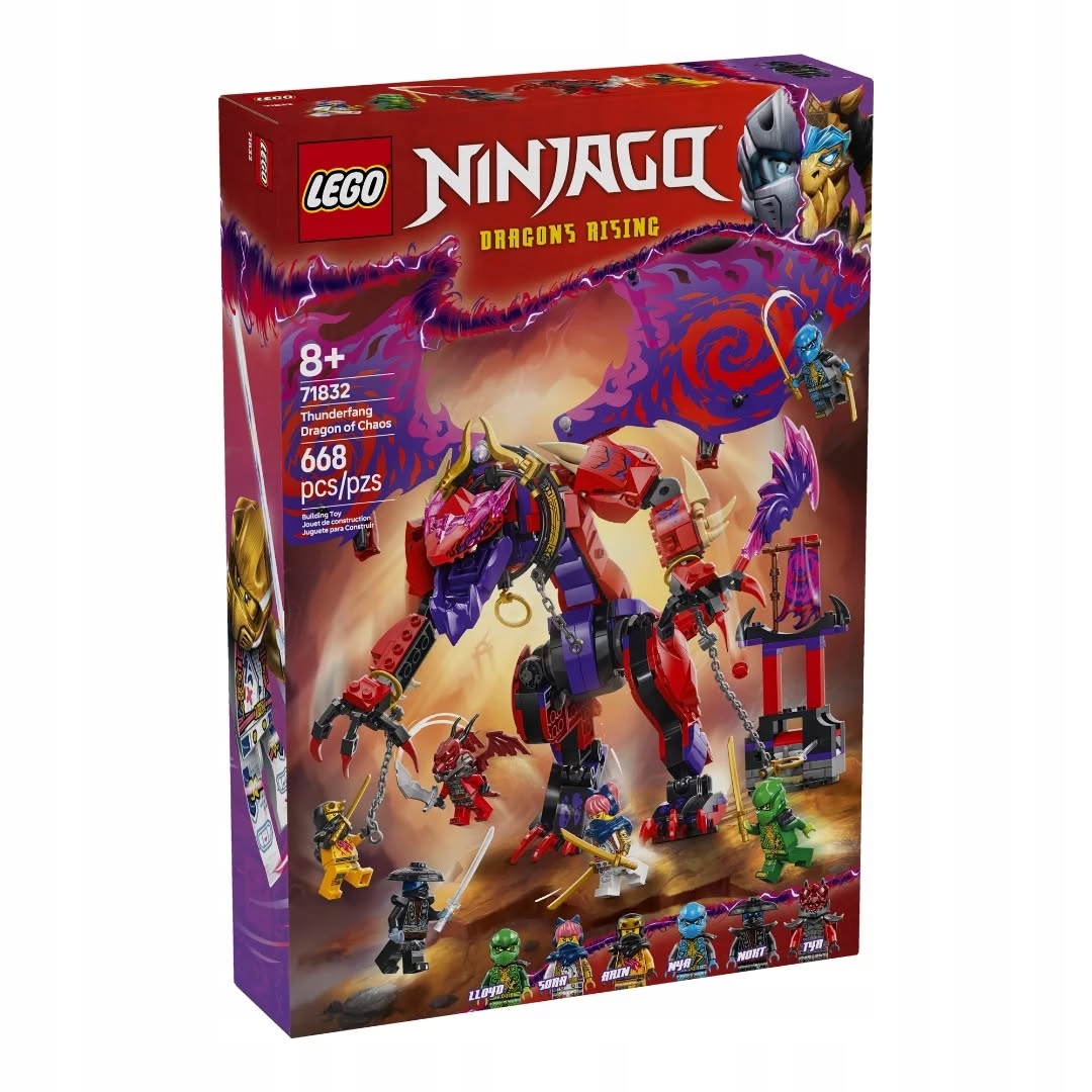 Lego Ninjago 71832 Drak Chaosu Kiłogrzmot