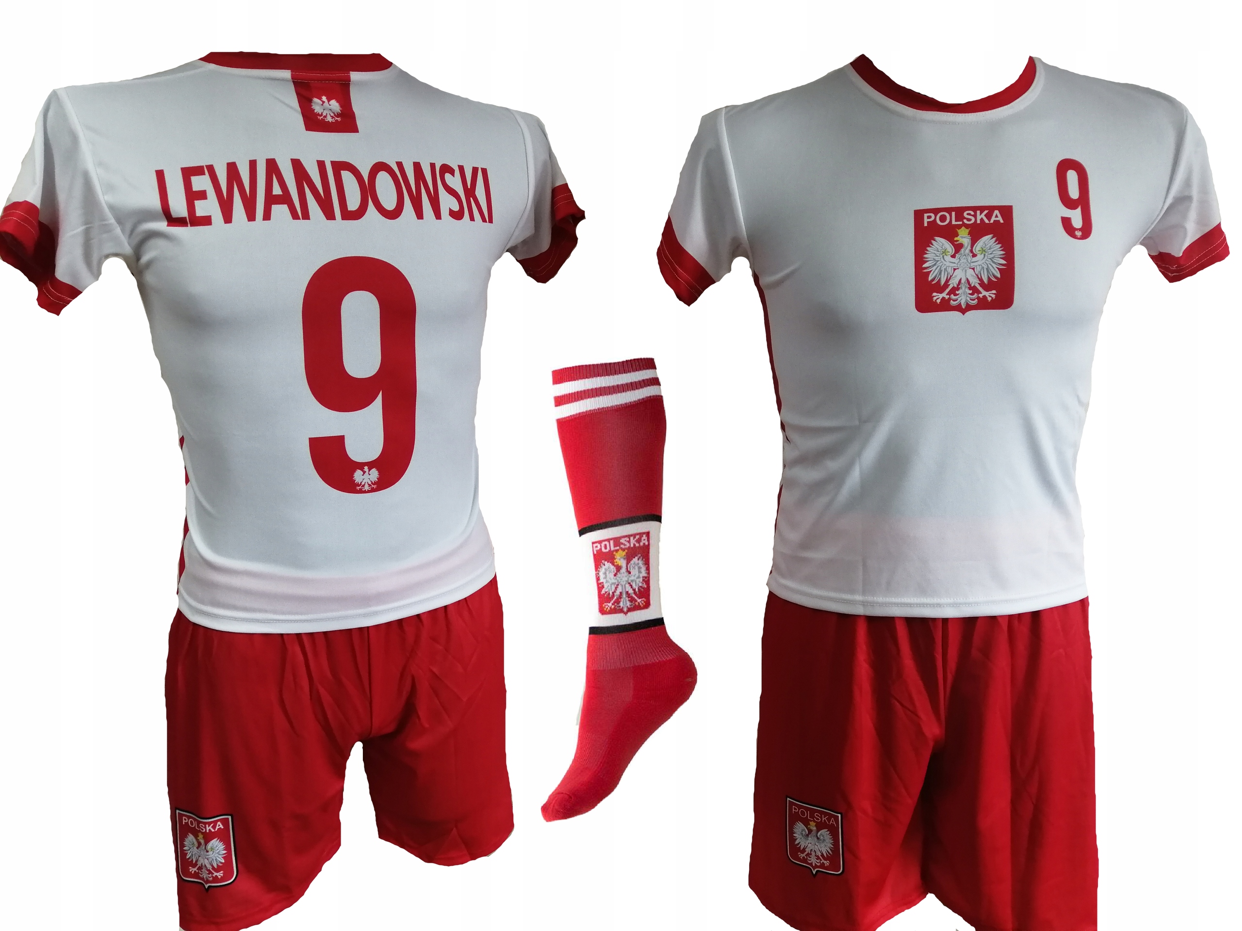 lewandowski 152 stroj pilkarski sportowy meczowy treningowy szkolny