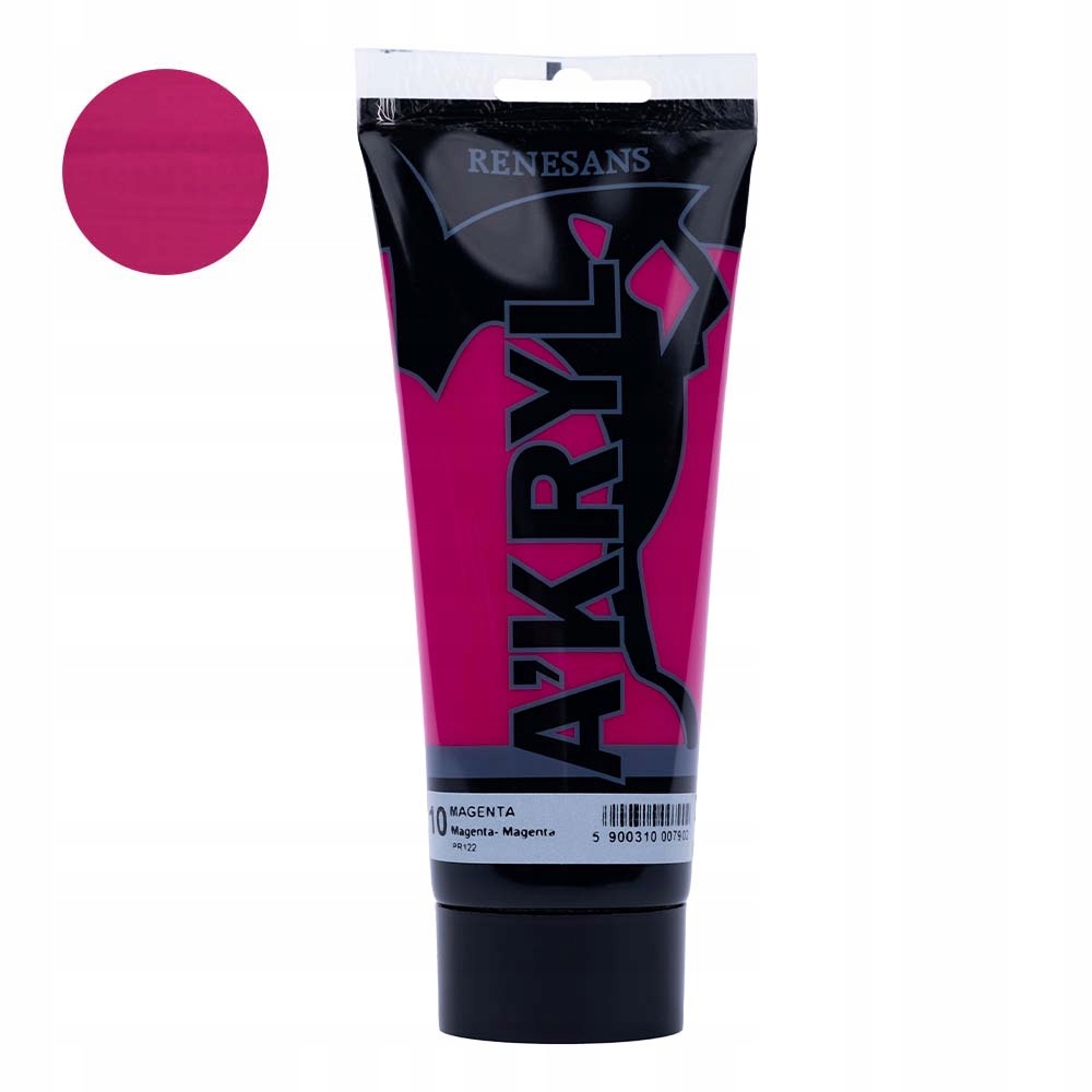 Farba akrylowa Renesans A'kryl200 10 Magenta