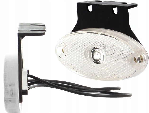 LAMPA LAMPKA OBRYSOWA OBRYSÓWKA PRZEDNIA LED WAŚ