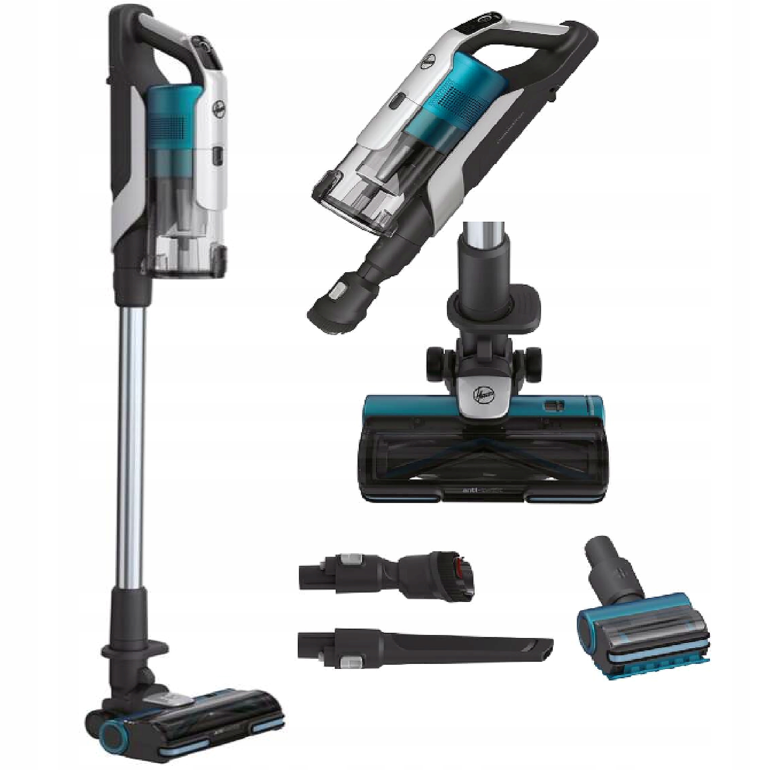 Odkurzacz pionowy Hoover HF910P 01 filtr Epa mini turboszczotka do sierści