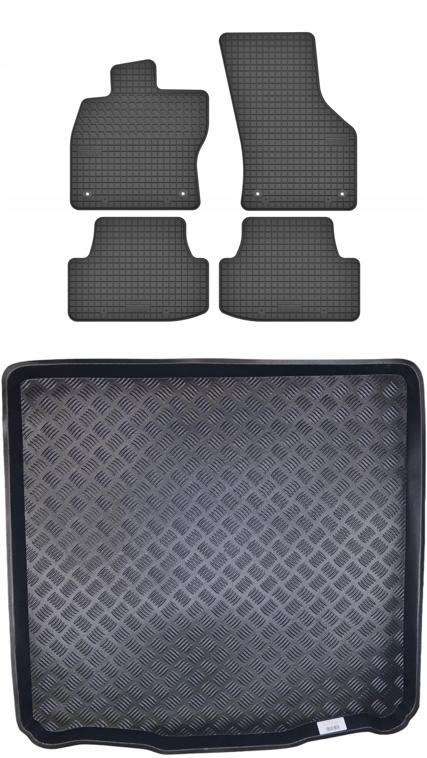 Koberce nosič pro: Volkswagen Golf VII 2012-2020 kombi varianta