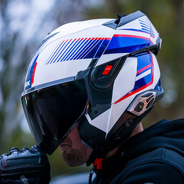 H&O × TheArth SC WING TOP SHARK 50 Kask motocyklowy modułowy szczękowy SHARK OXO SIKTER rozmiar