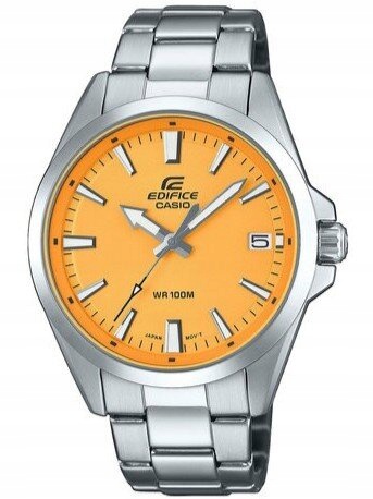 Pánské Hodinky Casio Edifice EFV-100D-9AV Stříbrné 100 M Dárek Pro Kluka