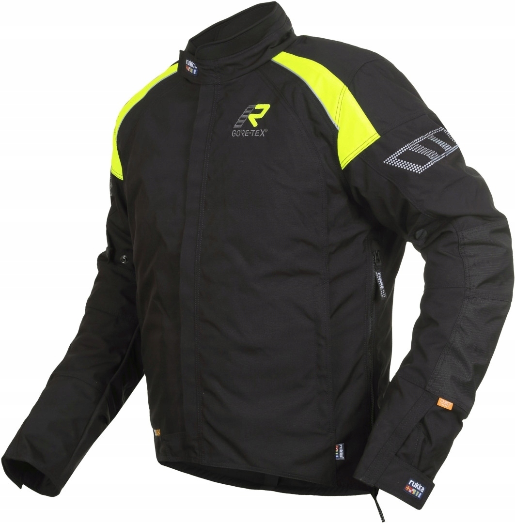 RUKKA KURTKA HERM BLACK YELLOW 52