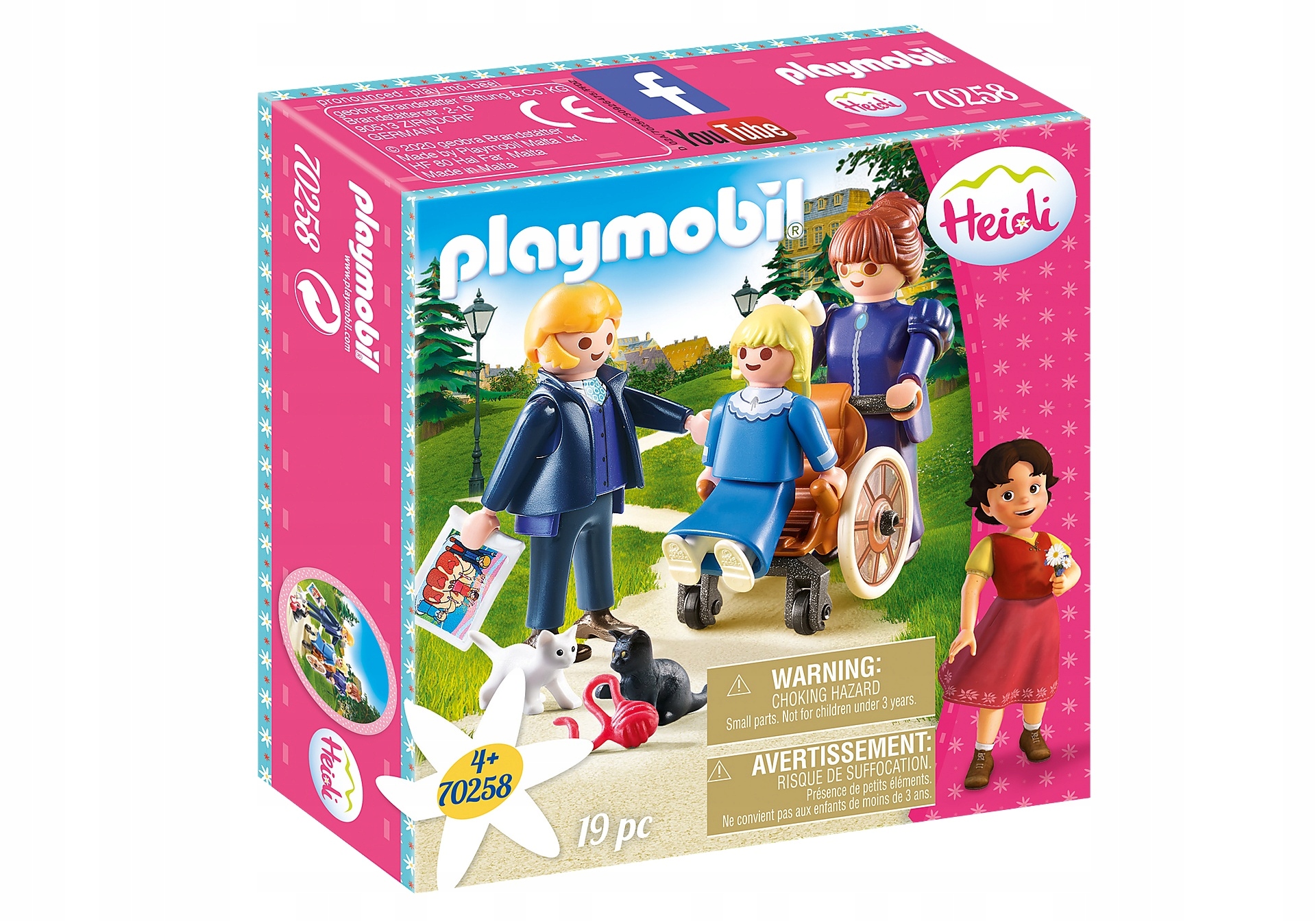 

Playmobil 70258 Figruki Dziewczynka Na Wózku