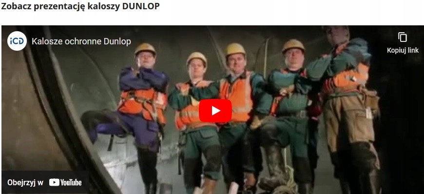 Kalosze ocieplane zimowe DUNLOP Blizzard Rozmiar 45