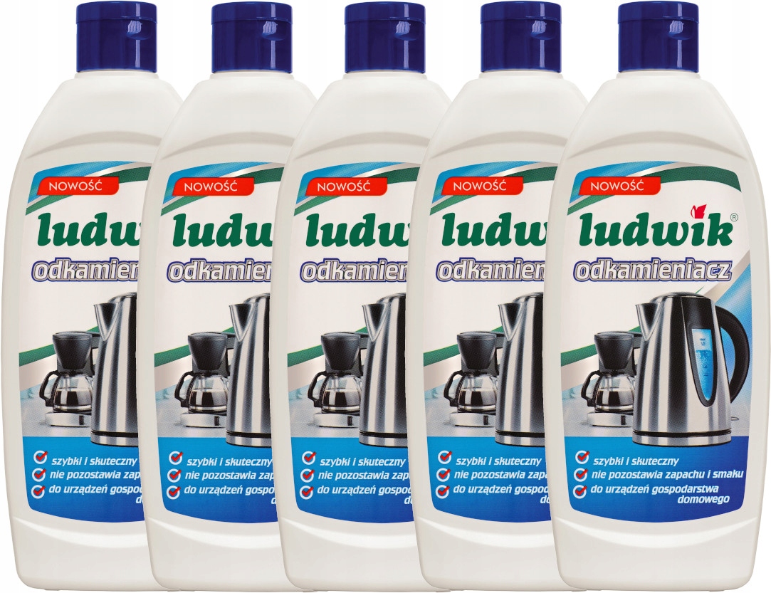 

Ludwik Odkamieniacz Płyn Ekspres Czajnik 5x250ml