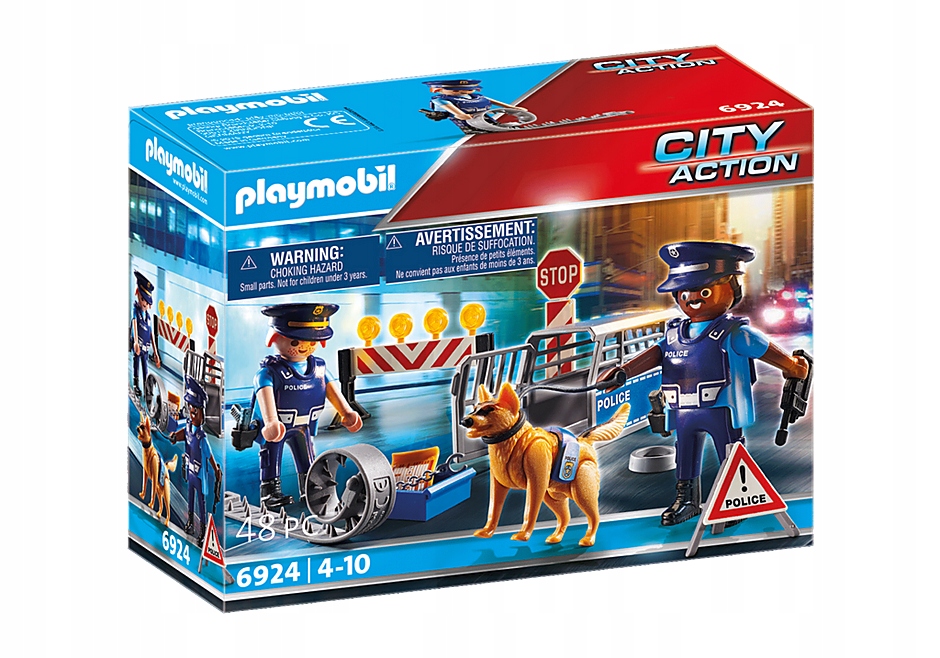 

Playmobil 6924 Blokada Policyjna Policja