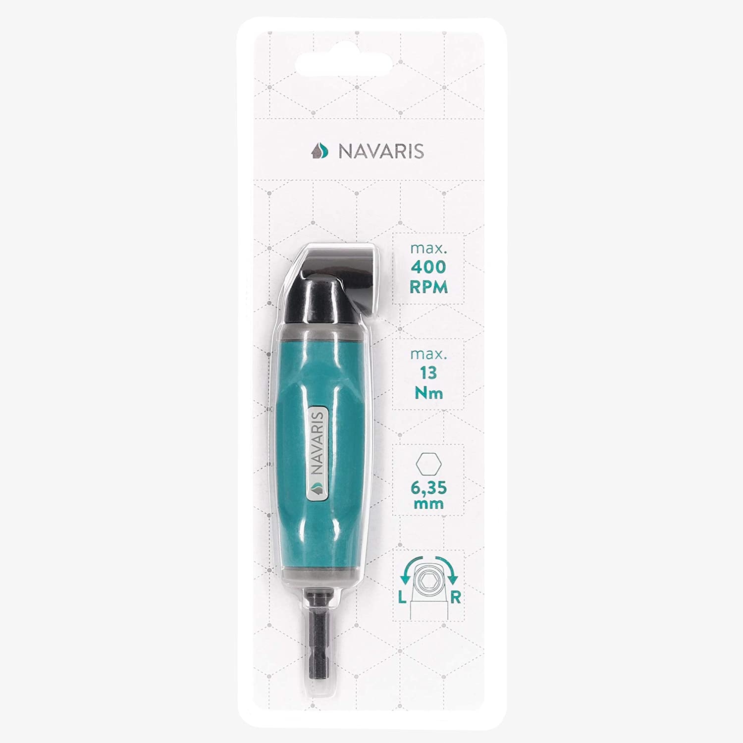 Navaris Uchwyt Przystawka Bitów Adapter Kątowy