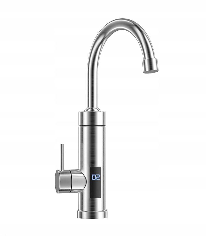 Elektrický Průtokový Ohřívač Vody Kuchyňská Baterie Led Kohoutek 3000 W