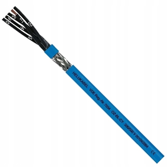 Kabel iskrobezpieczny Oz-bl-cy 4x0,75mm2 stref zagrożonych wybuchem Ex 500m