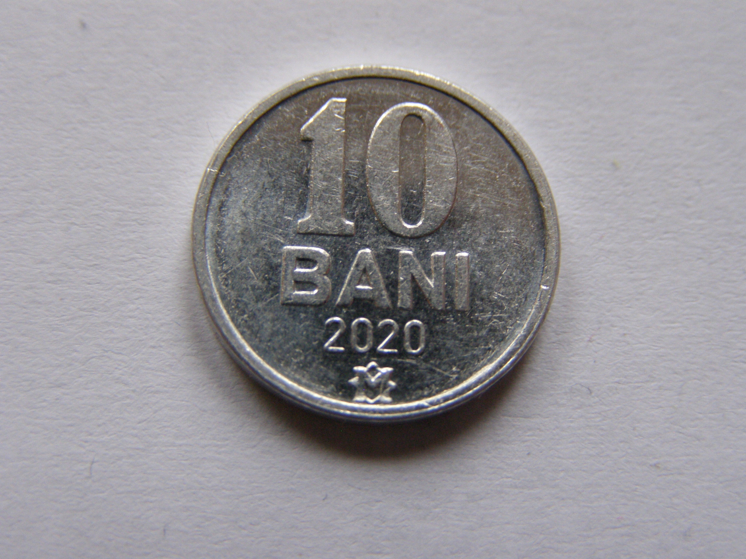 MOŁDAWIA MOLDOVA 10 BANI 2020 ROK !!!!!!!!!!! 0826