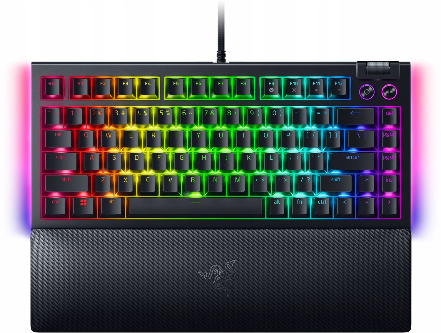 Razer Klawiatura Gamingowa BlackWidow V4 75%, US, Hot-swap — 6