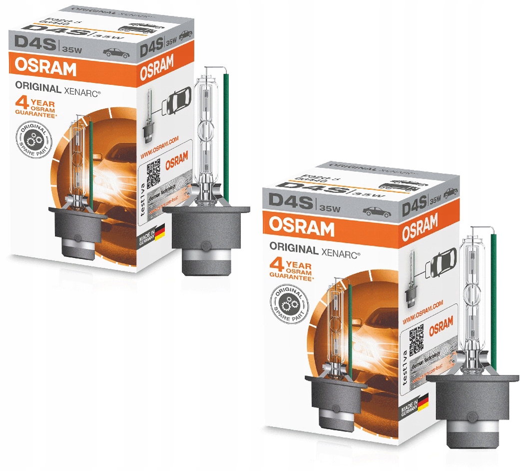2x Žiarovky Žárovky Xenon D4S Xenon Osram Original Xenarc 35W