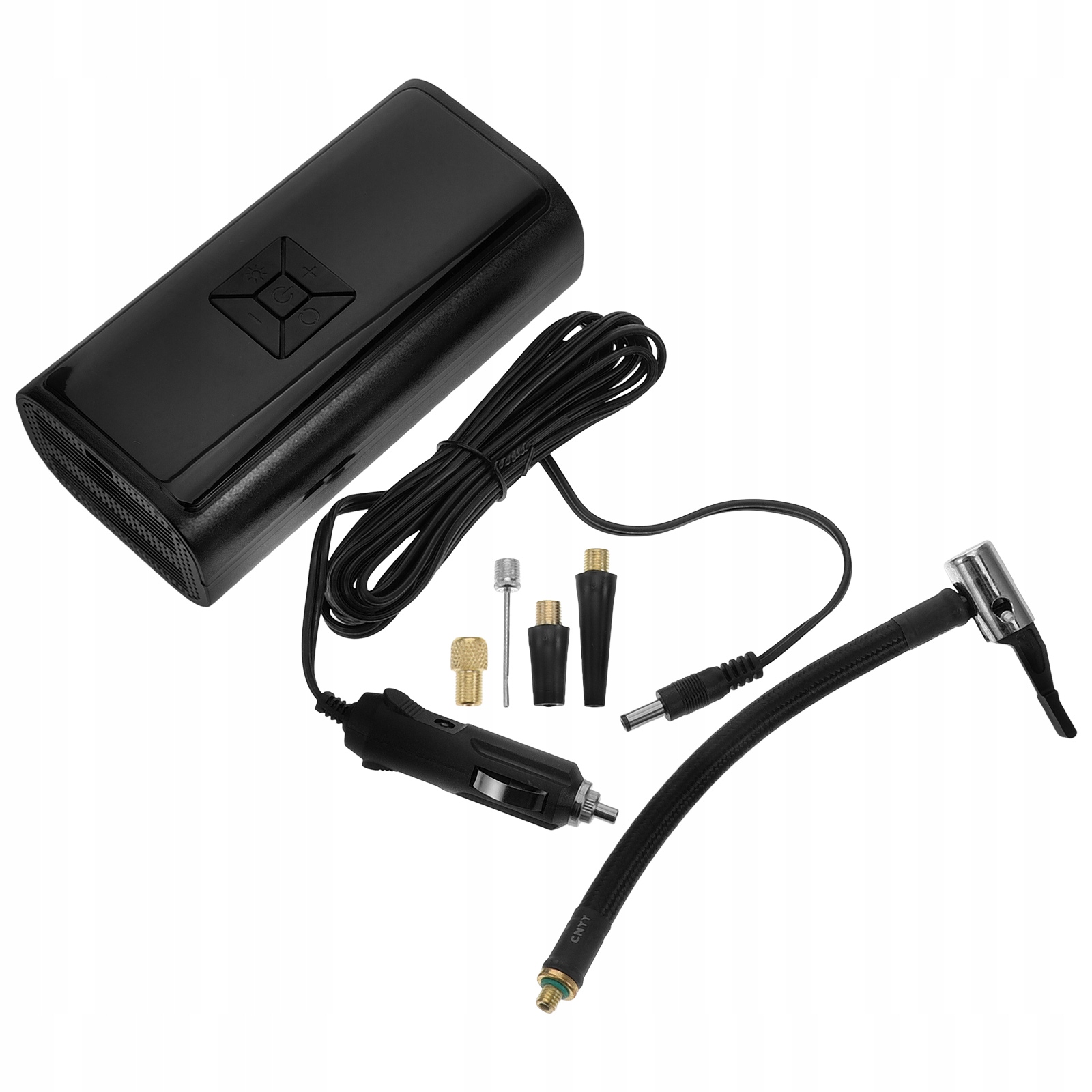 POMPKA PRZENOŚNA ELEKTRYCZNA ROWEROWA KOMPRESOR SAMOCHODOWY DO ROWERU