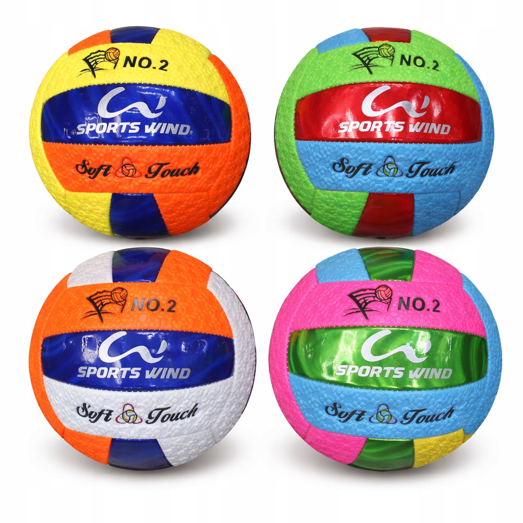 Piłka Do Siatkówki Rozmiar 2 Soft Touch Dla Dzieci Sports Wind
