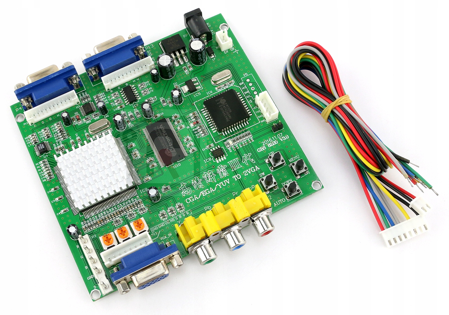 Video Konvertor Reball GBS-8220 Cga/ega/yuv 2xVGA Zx Spectrum Amiga Rgb Vga