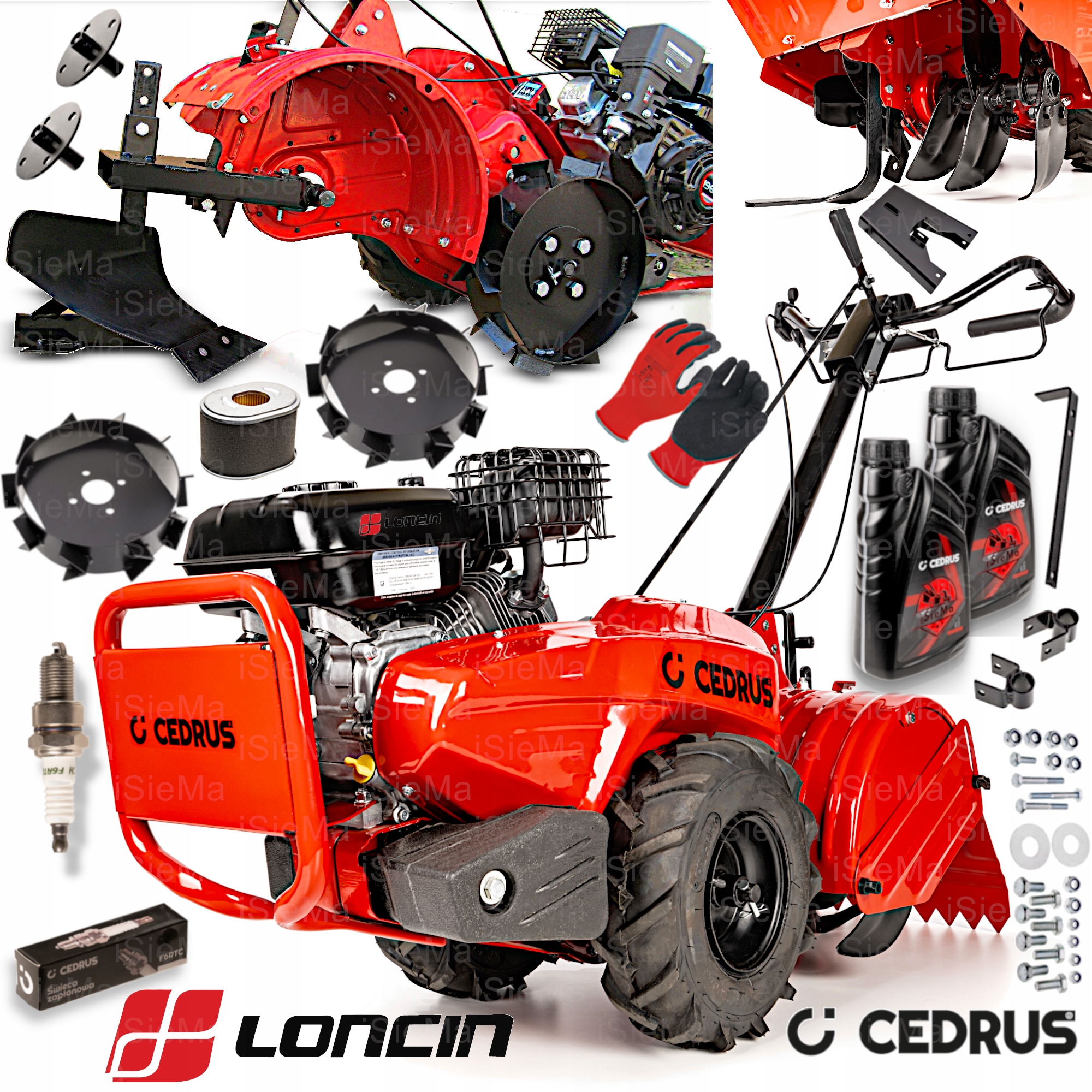 Glebogryzarka Cedrus GL03 Loncin CEDRUSGL03PRO-LC+ZESTAW Do Orania
