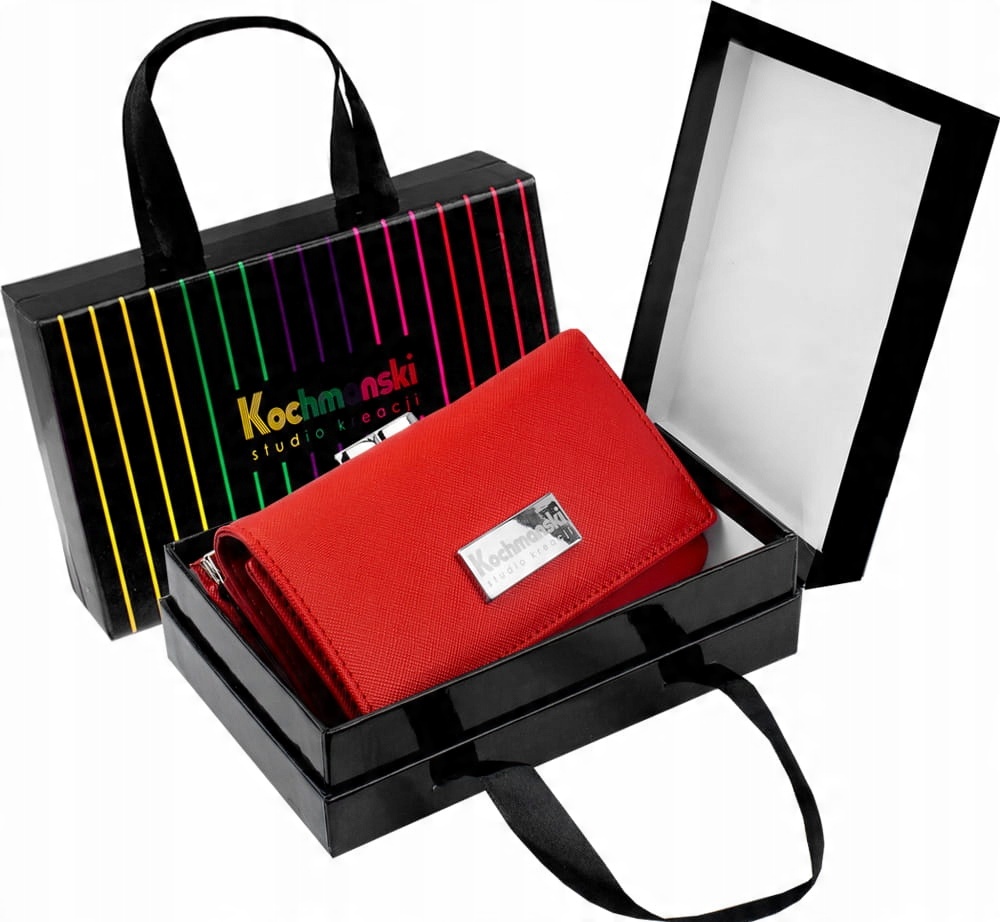 

Kochmanski portfel damski Premium rfid Saffiano