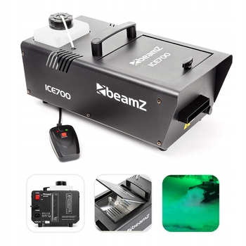 BeamZ ICE700 700W – Wytwornica Ciężkiego Dymu Niska Mgła Lód Wesele