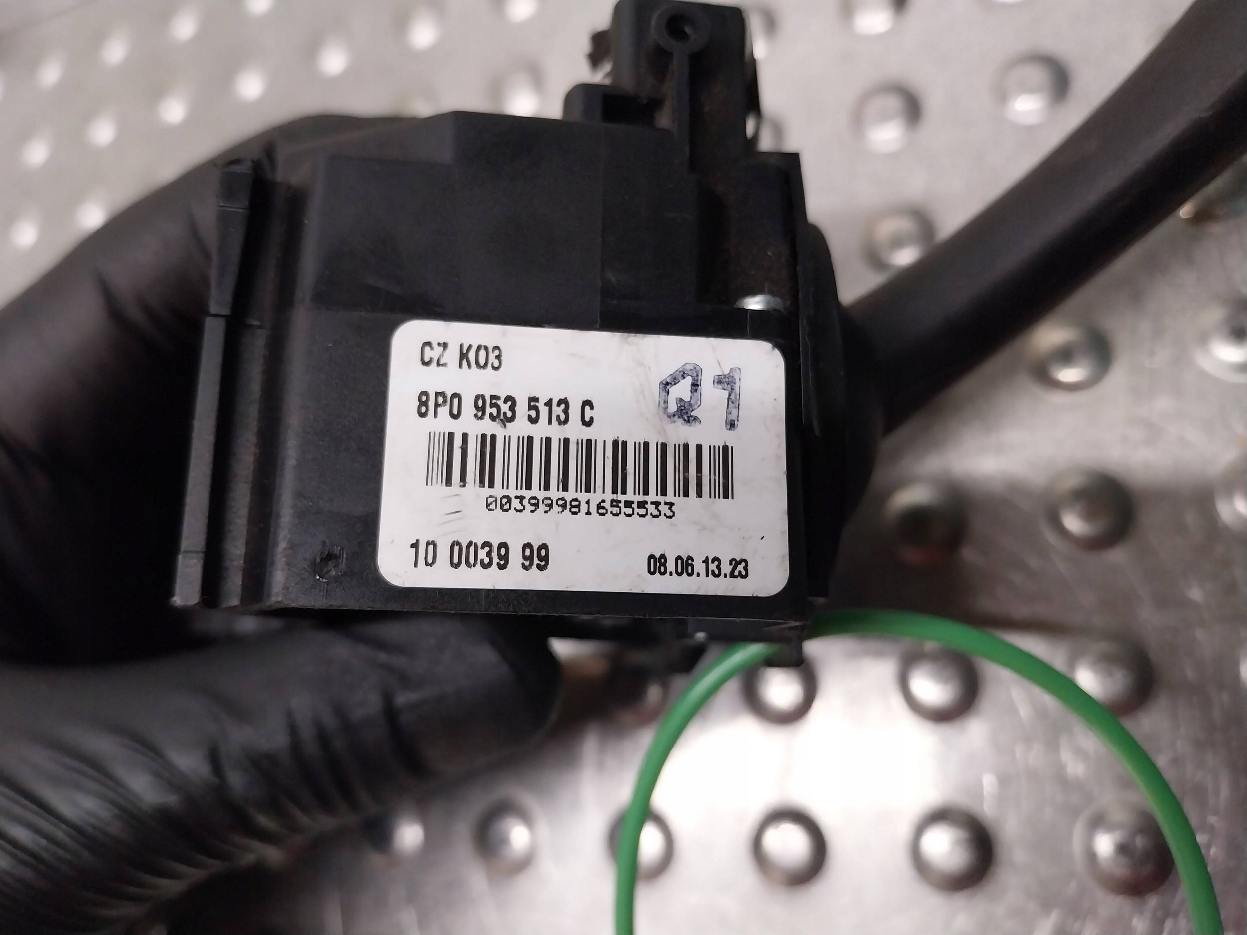 DEVIO LUCI TERGICRISTALLO TERGI MANETKA 8P0953513C AUDI TT 8J A3 8P LIFT