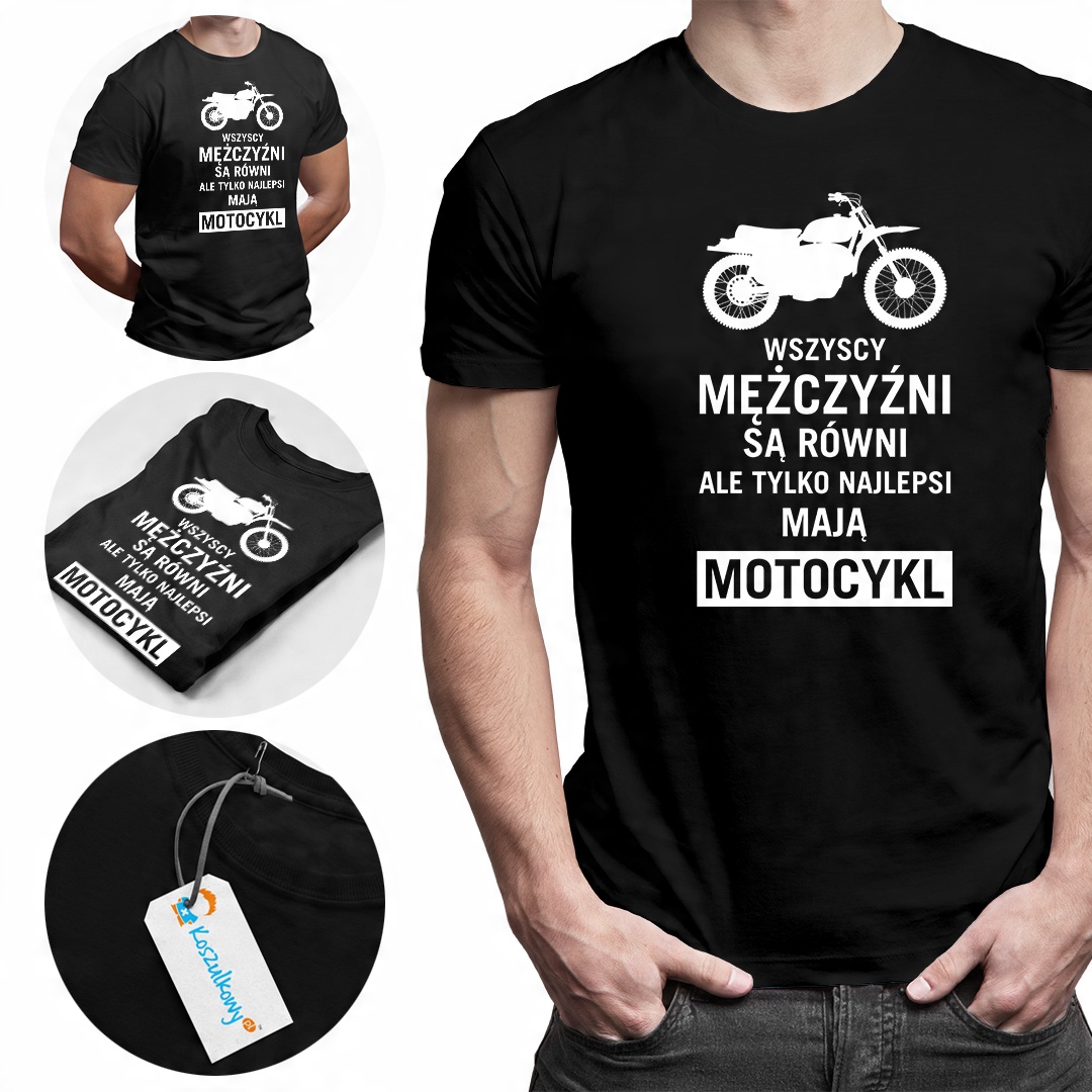 

Koszulka motocyklisty śmieszny motor