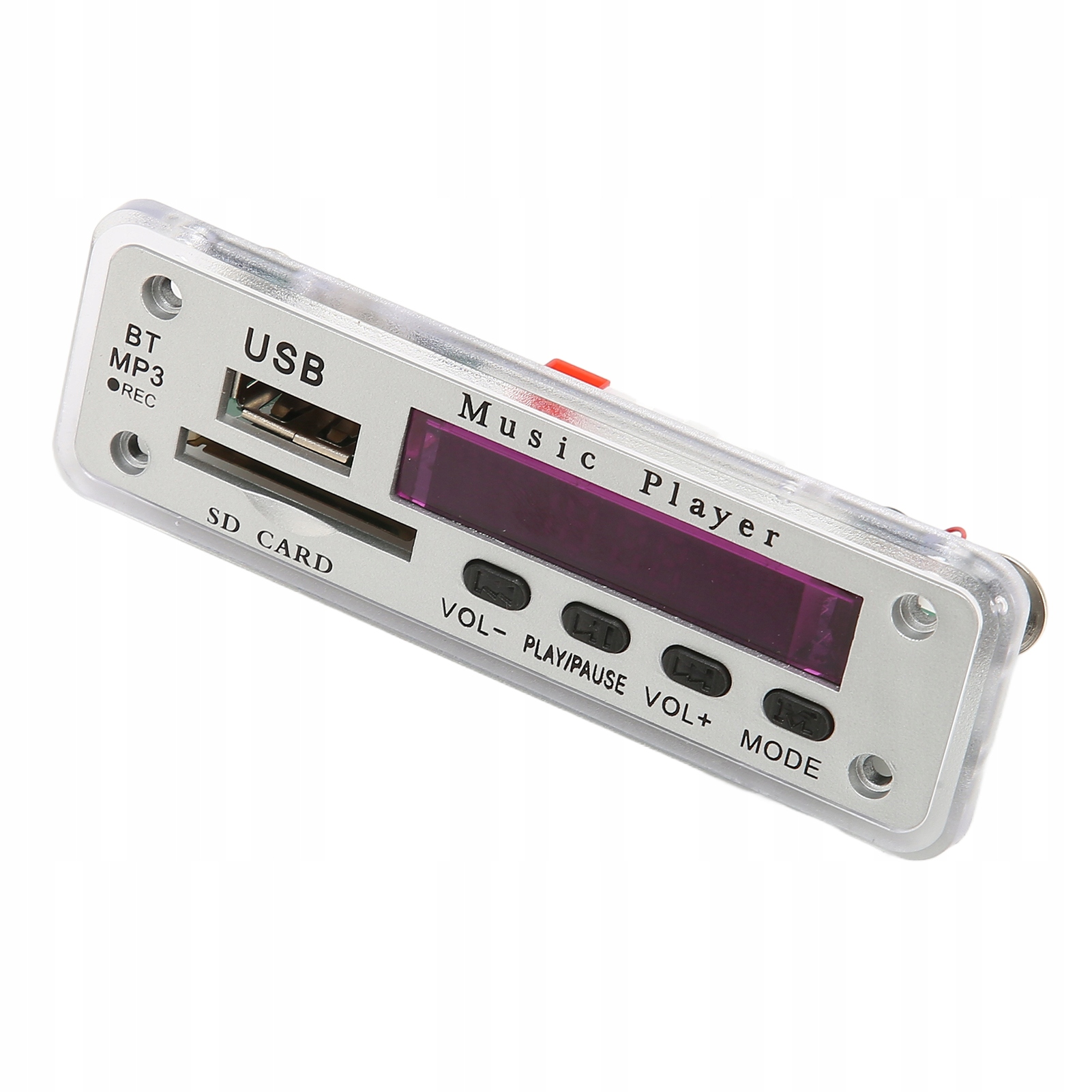 DC12V Bluetooth 5.0 płyta dekodująca obsługa karty SD USB FM AUX D1