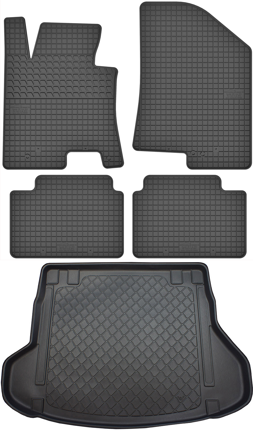 Kia Ceed II Sw Kombi 2012-2018 Koberce s rohožou