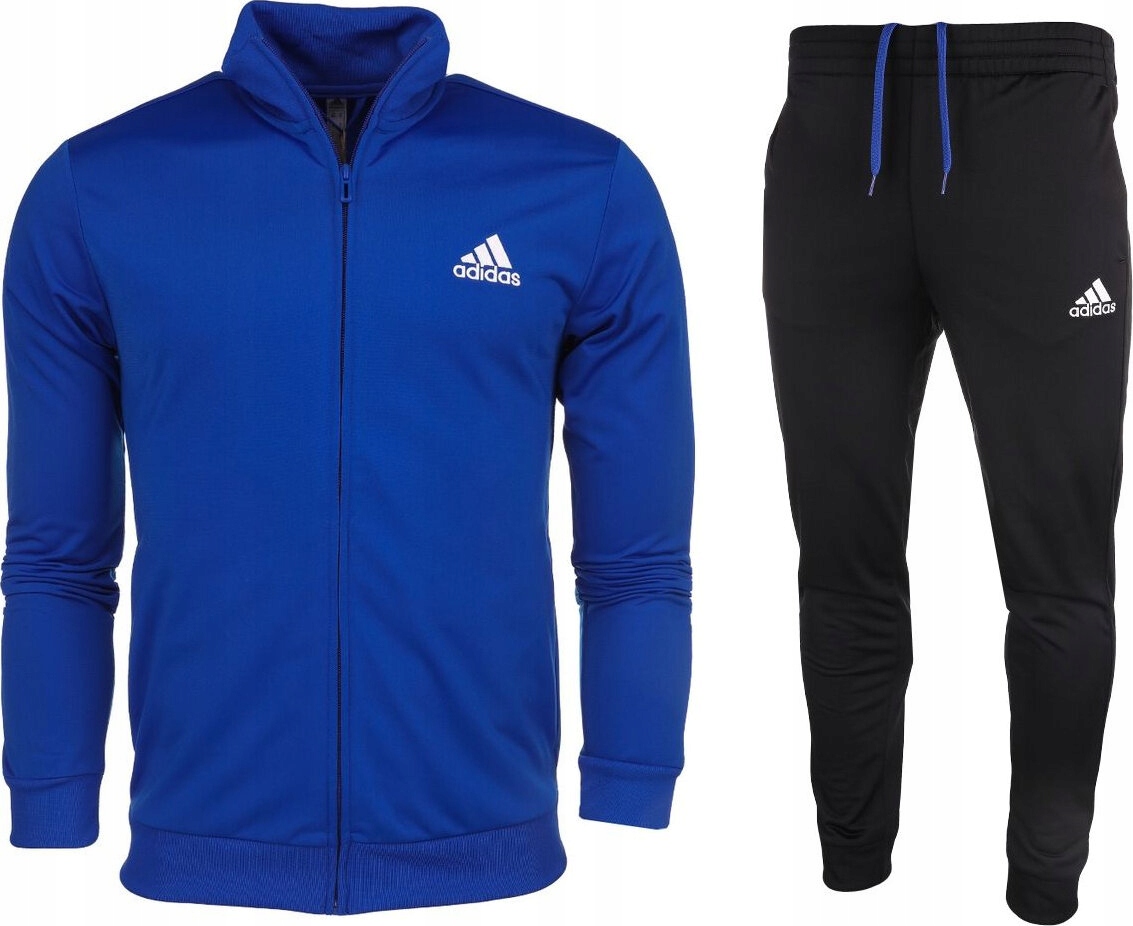 Teplákovka Pánský Adidas Primegreen Essentials Small Logo Modro-černý H r 4