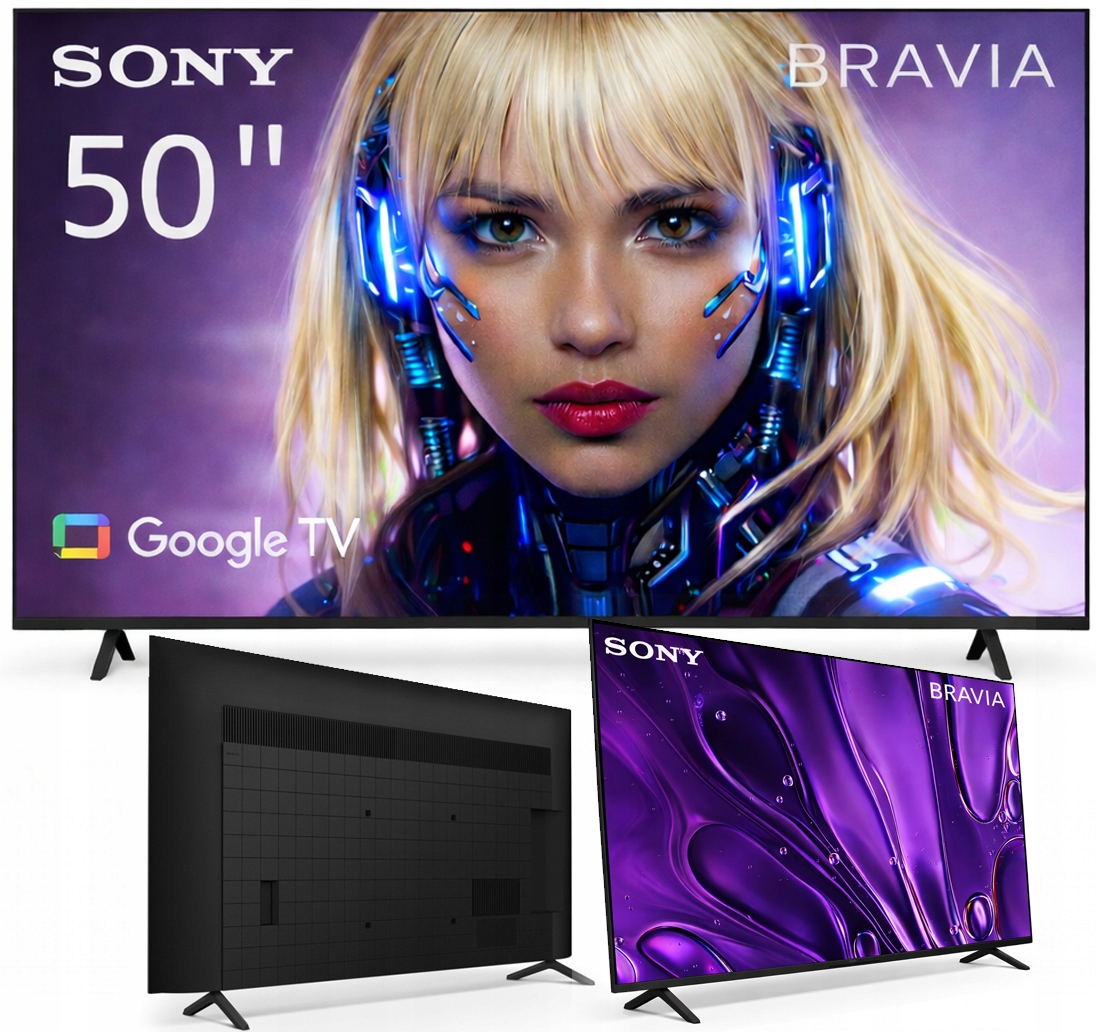 Telewizor Led Sony Bravia 3 50" K50S35B.CEI Smart 4K Ultra Hd Ai Procesor