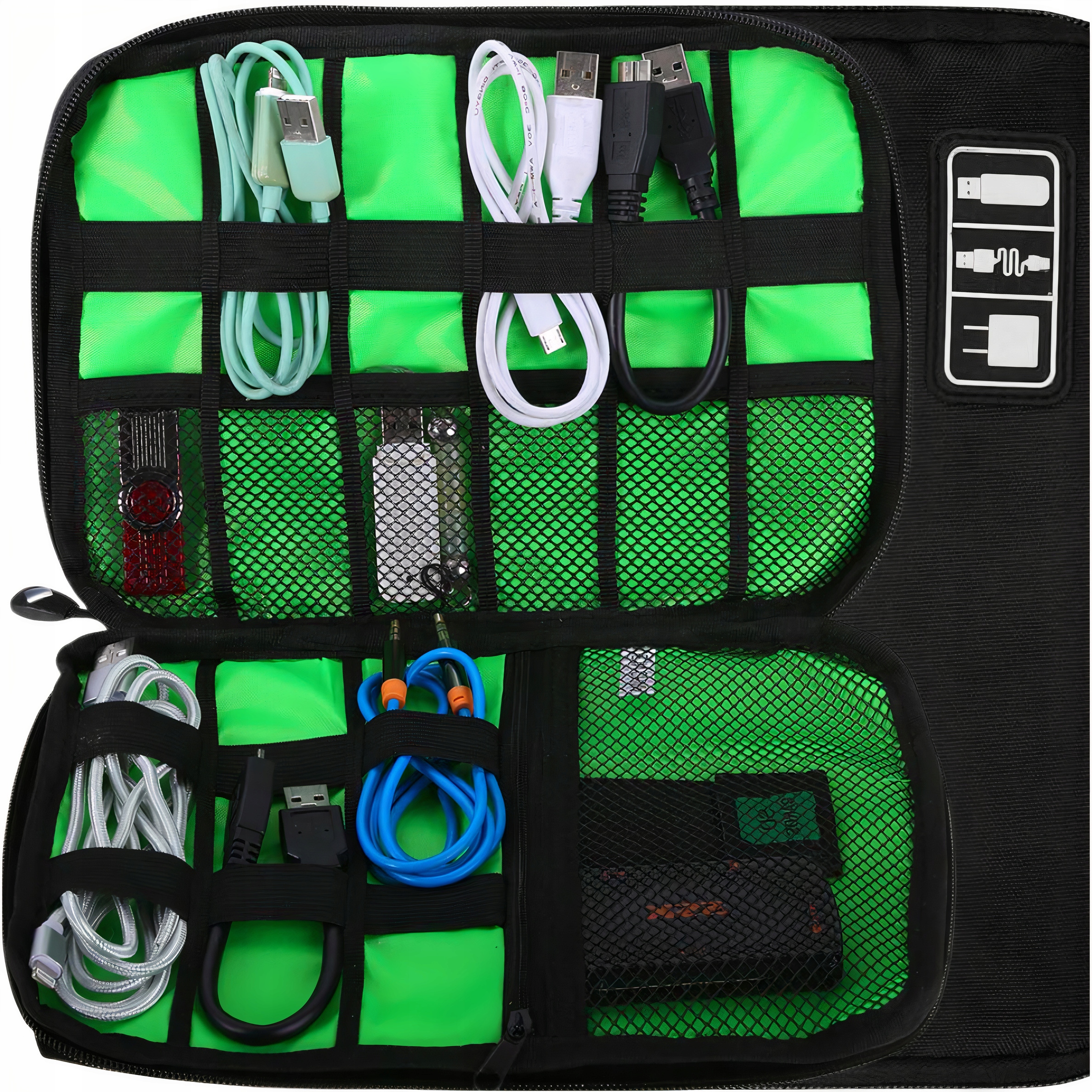 

Organizer Etui na Kable Pendrive Karty Pamięci