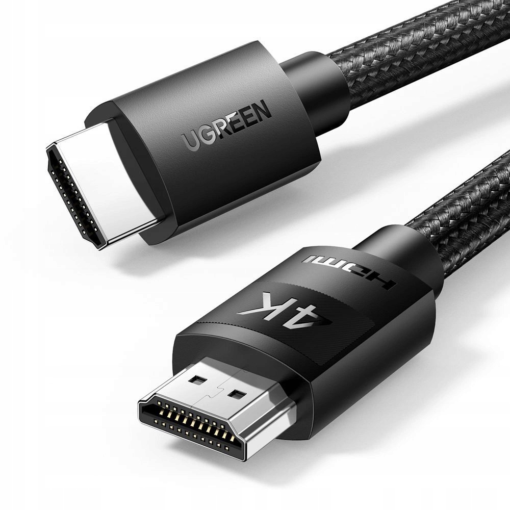Ugreen Hdmi cable 2.0 4K 2m czarny (HD119 40101) kabel 18Gbps Arc Hdr