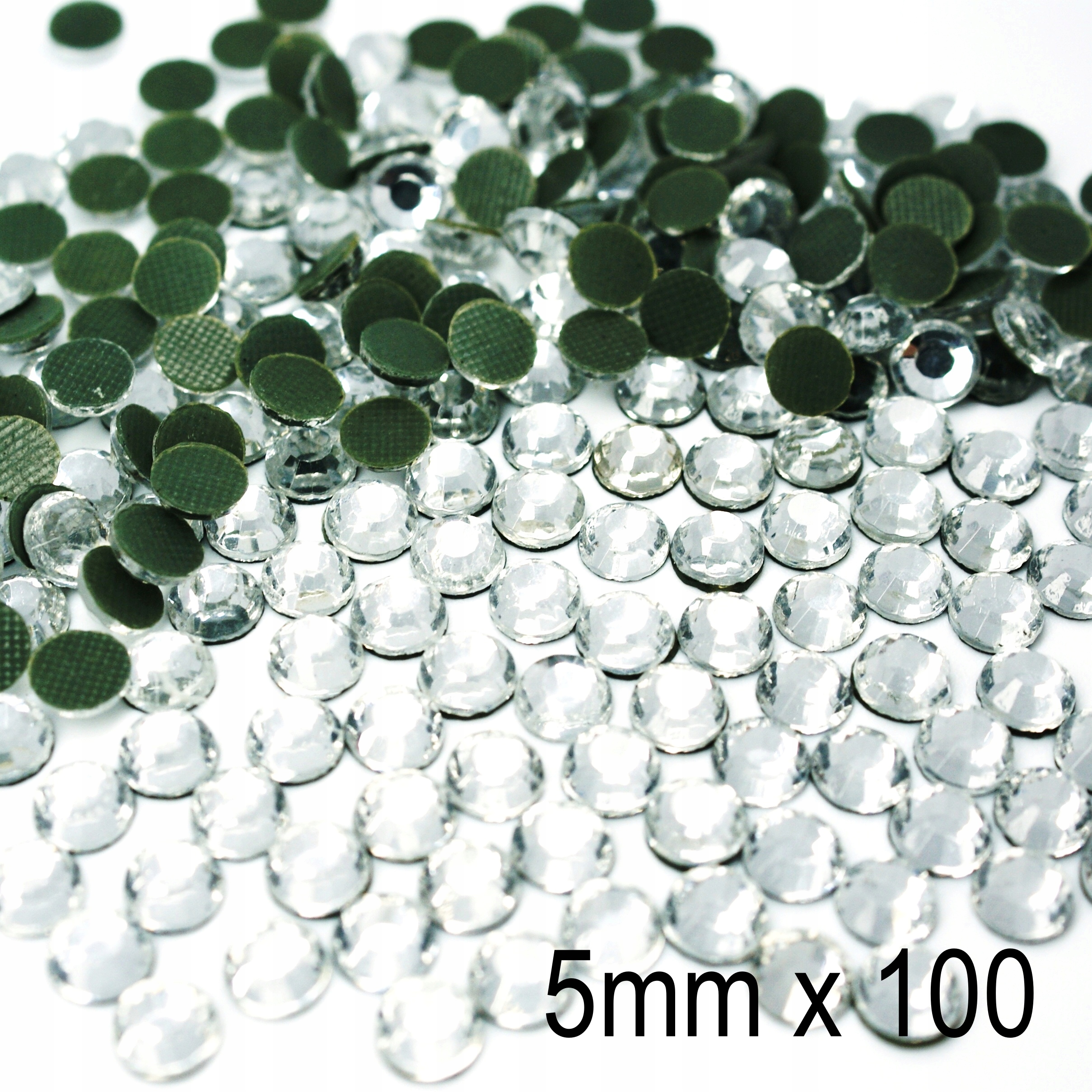 

Termo Dżety Kryształki Hotfix Bezbarwny 5mm 100szt