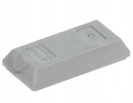 

32338 Lego 99563 6208446 sztabka srebrny flat 1szt