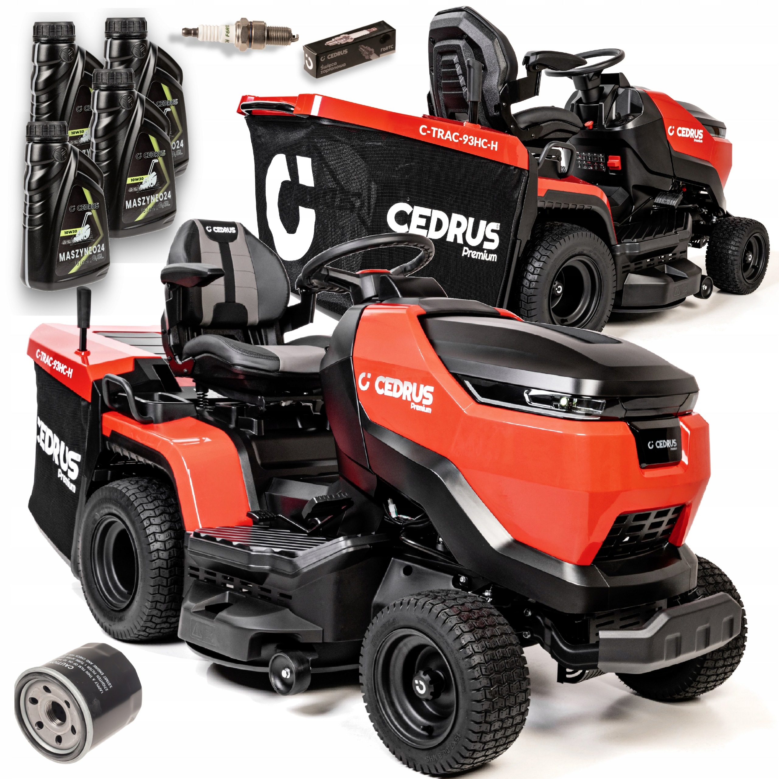 Traktor Ogrodowy Cedrus C-TRAC-93HC-H Honda Max 21 Km Hydrostat+GRATIS