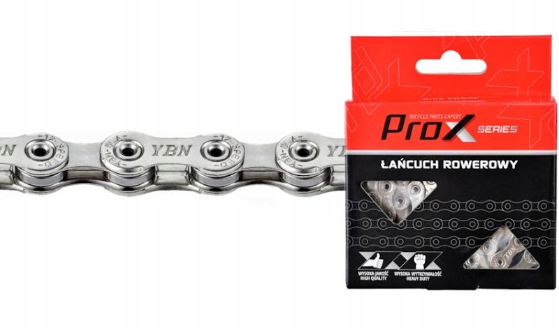 Řetěz na kolo Prox SLA1210 12-rz 126L stříbrný