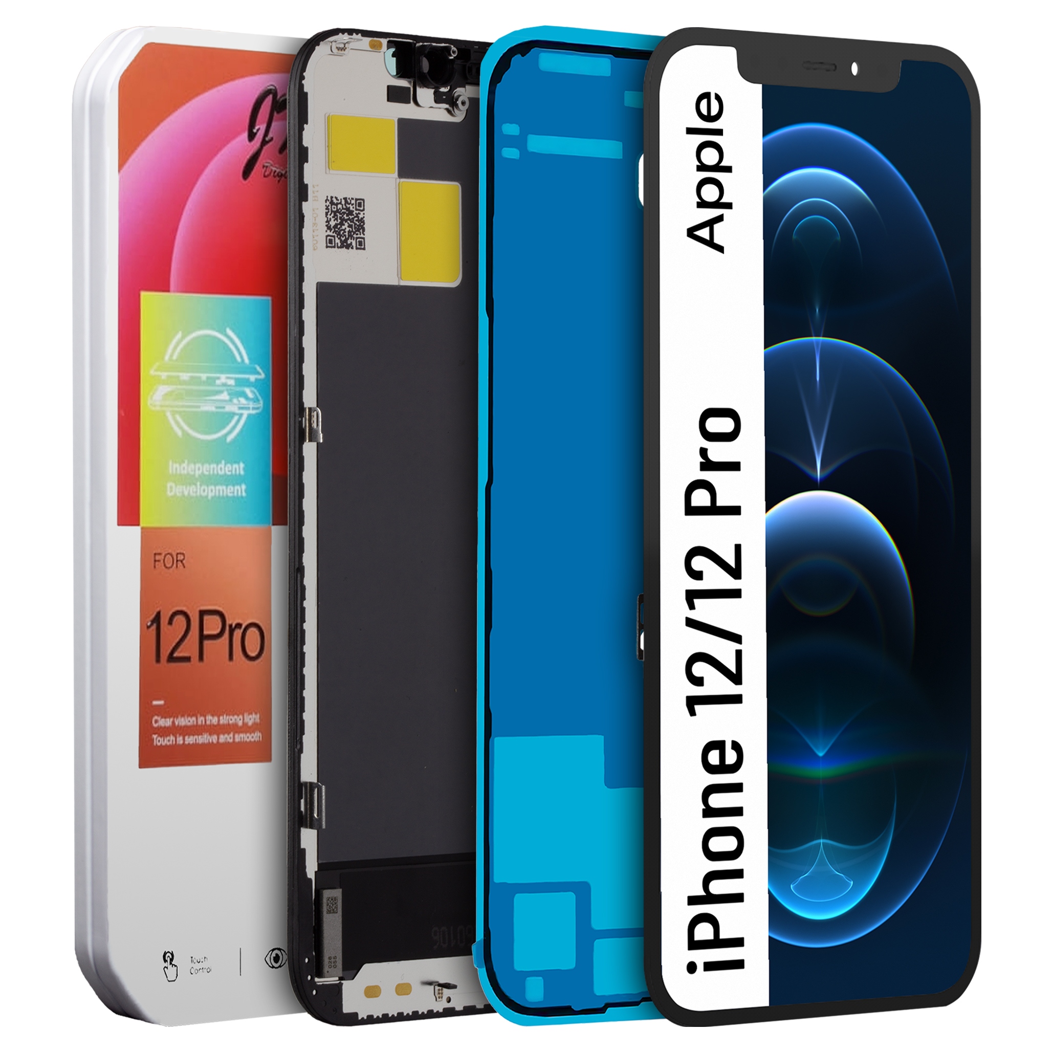 Displej pro iPhone 12, 12 Pro LCD displej Incell Jk Vyměnitelný čip A2403