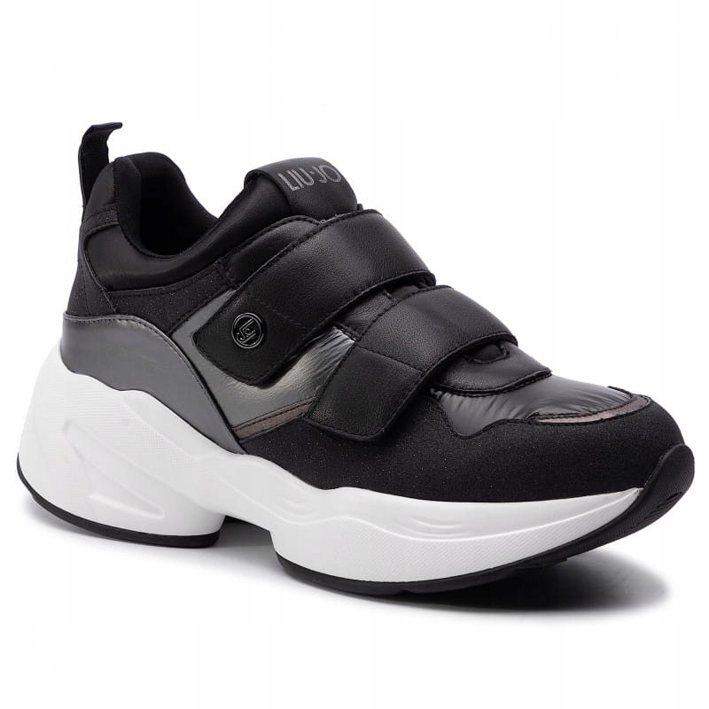 Liu Jo Czarne Sneakersy Jog 10 Sneaker (41)