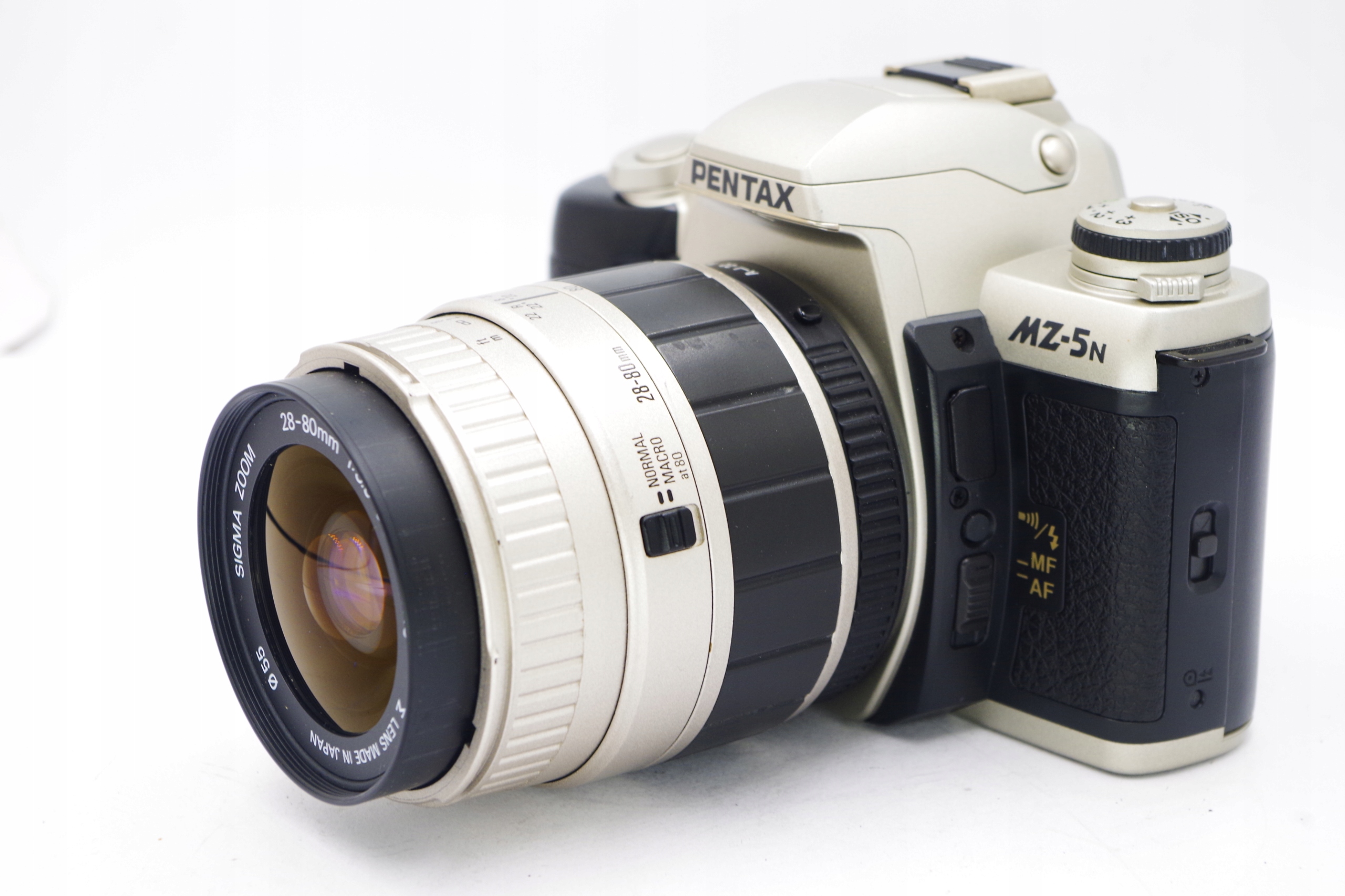 PENTAX MZ-5n + SIGMA ZOOM 28-80mm 3.5-5.6 Stan Rewelacja