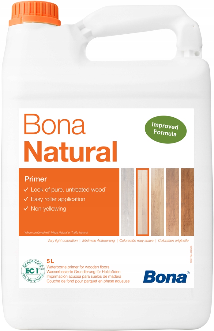 Bona Natural Primer 5L podkladový lak s efektem surového dřeva