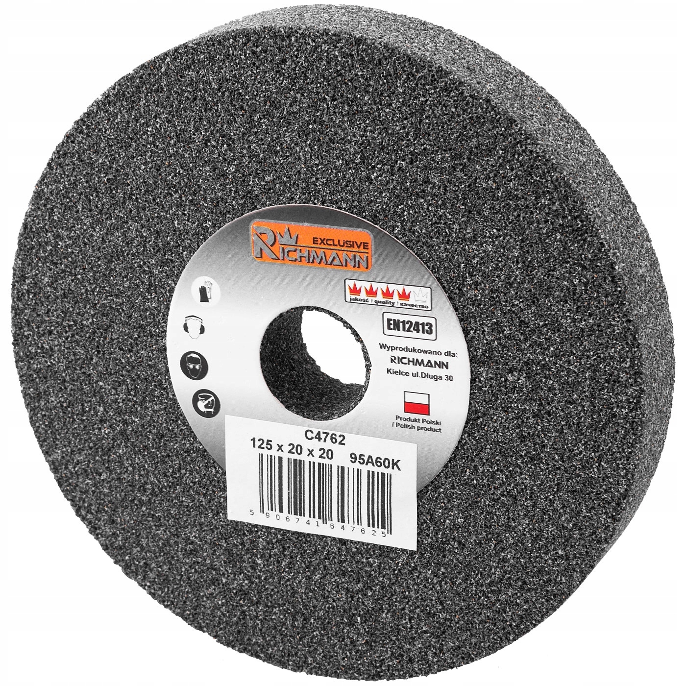 Keramická Bruska 250 x 25 x 32 Šedá 95A60K Richmann C4765