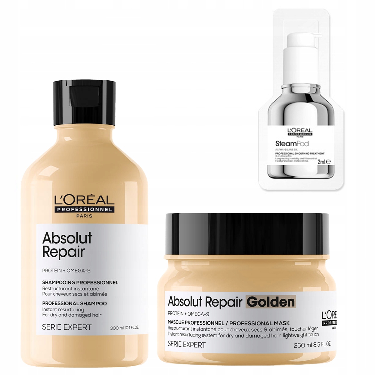 L'Oréal Absolut Repair regenerujący zestaw do włosów zniszczonych
