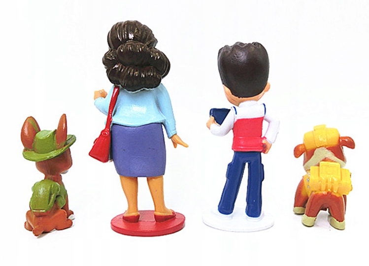 PSI PATROL PIESKI ZESTAW 12 SZTUK FIGURKI DO ZABAWY 10 FIGUREK + 2 POJAZDY Liczba sztuk 12 szt.