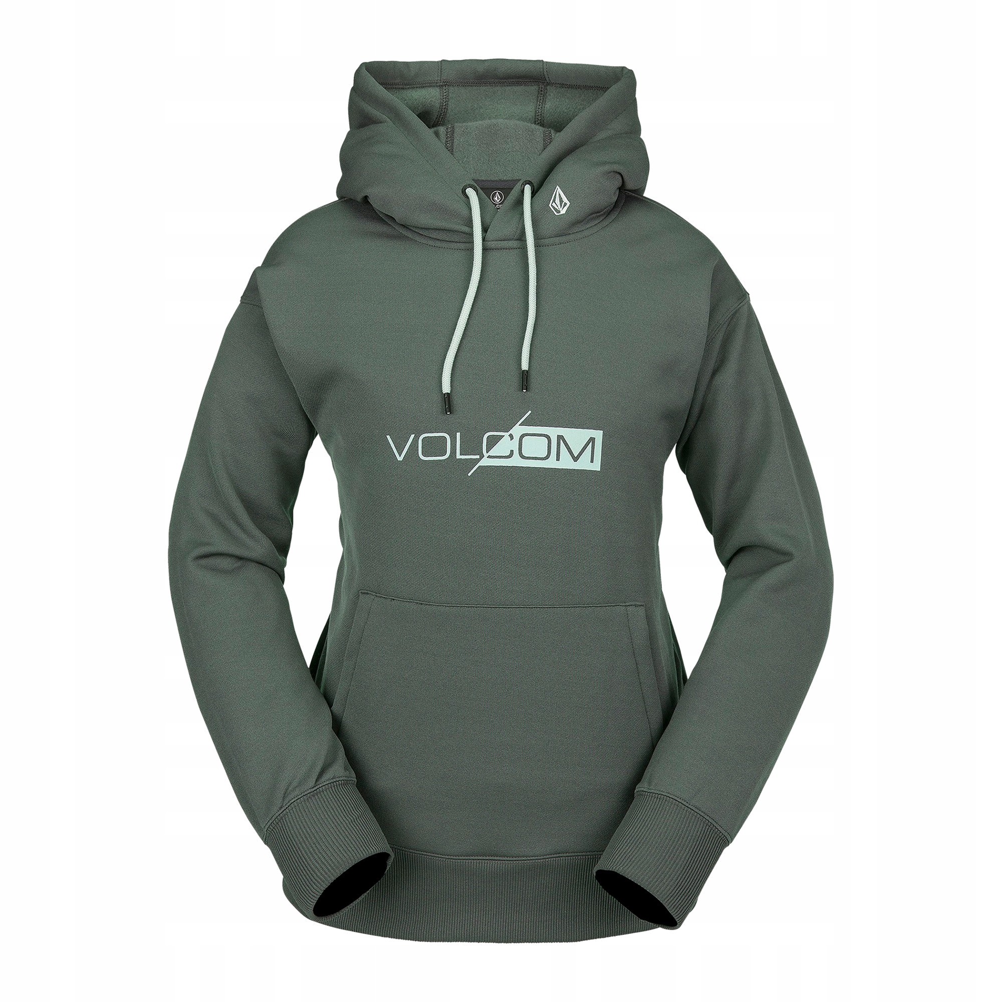 Bluza snowboardowa damska Volcom Core Hydro Hoodie eucalyptus S