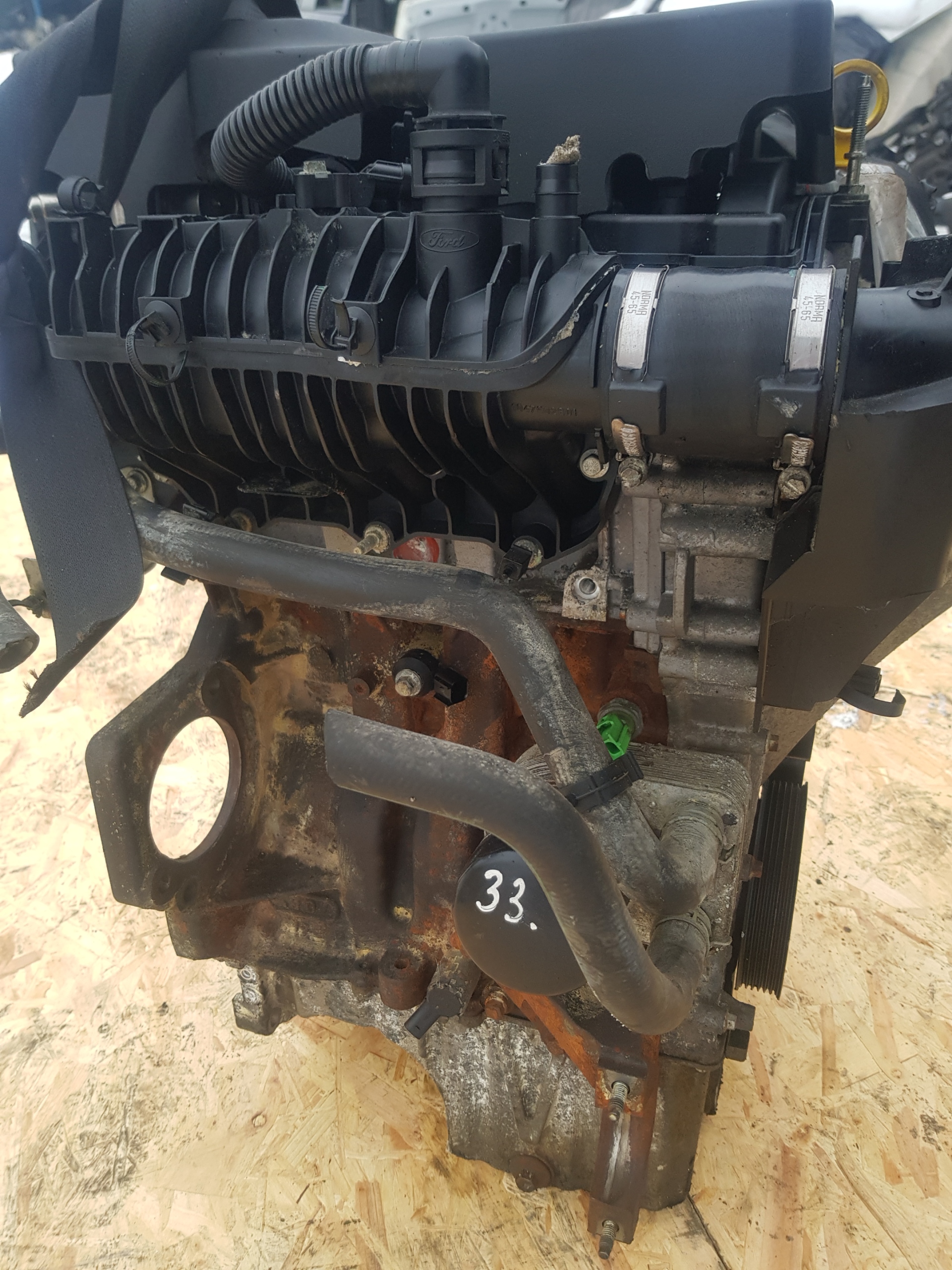 FORD FOCUS MK3 C-MAX 1.0 ECOBOOST 2011 M2DA engine complete KPL 160 TYS KM