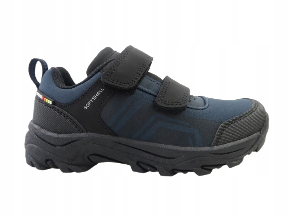 WT281 Dziecięce Buty Sport Trekkingowe Softshell memory foam Navy 35