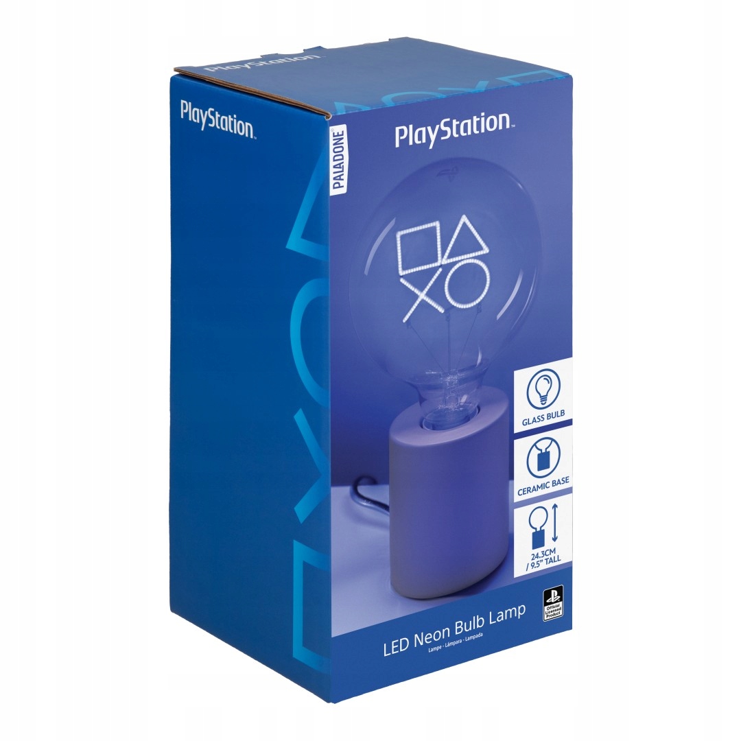 Paladone Playstation Lampička LED-neonová žárovka (24,3 cm)