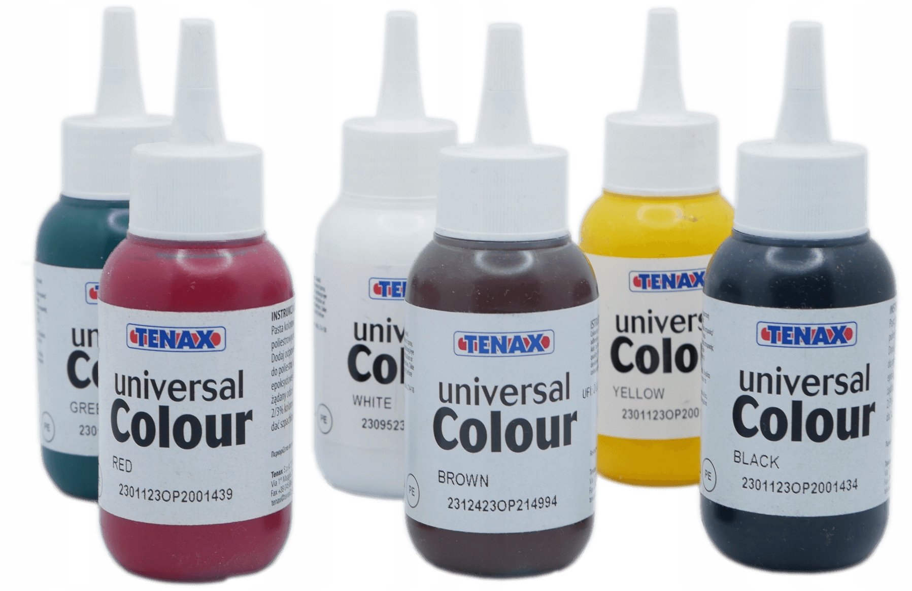 TENAX PASTA KOLORYZUJĄCA UNIWERSALNA 75ML BRĄZOWA BARWNIK DO KLEJU TENAX Marka Tenax