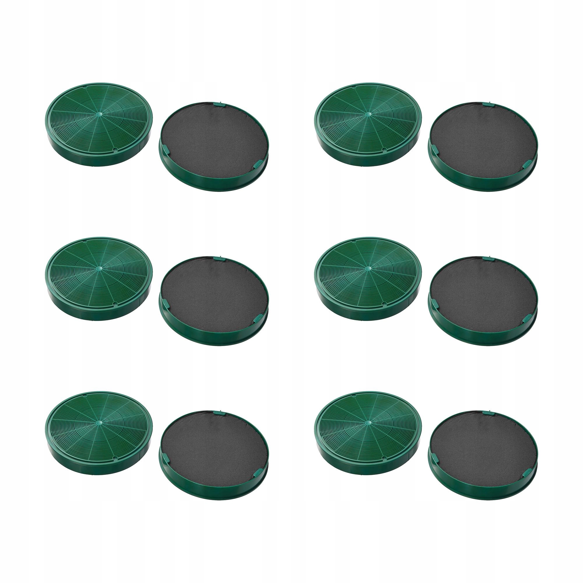 6 ks Filtr z dřevěného uhlí Nyttig Fil 500 2 kusů